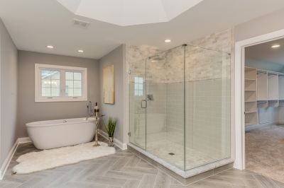 Wide Glass Shower